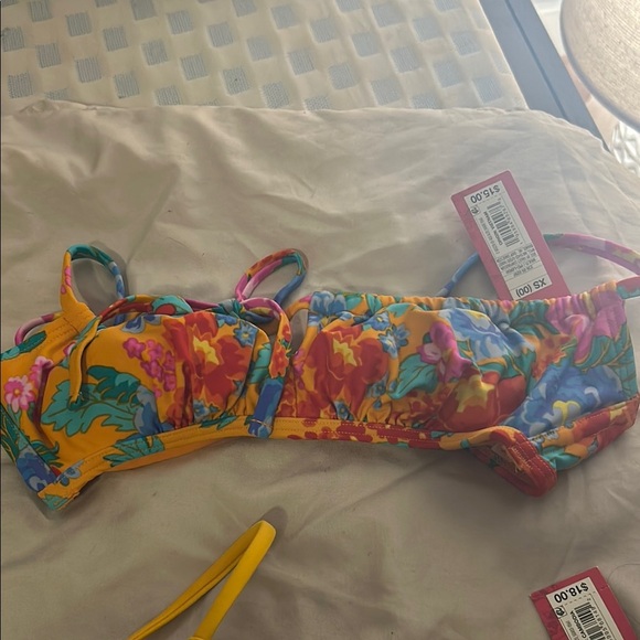 Xhilaration Yellow Bikini Swimwear - Picture 3 of 5